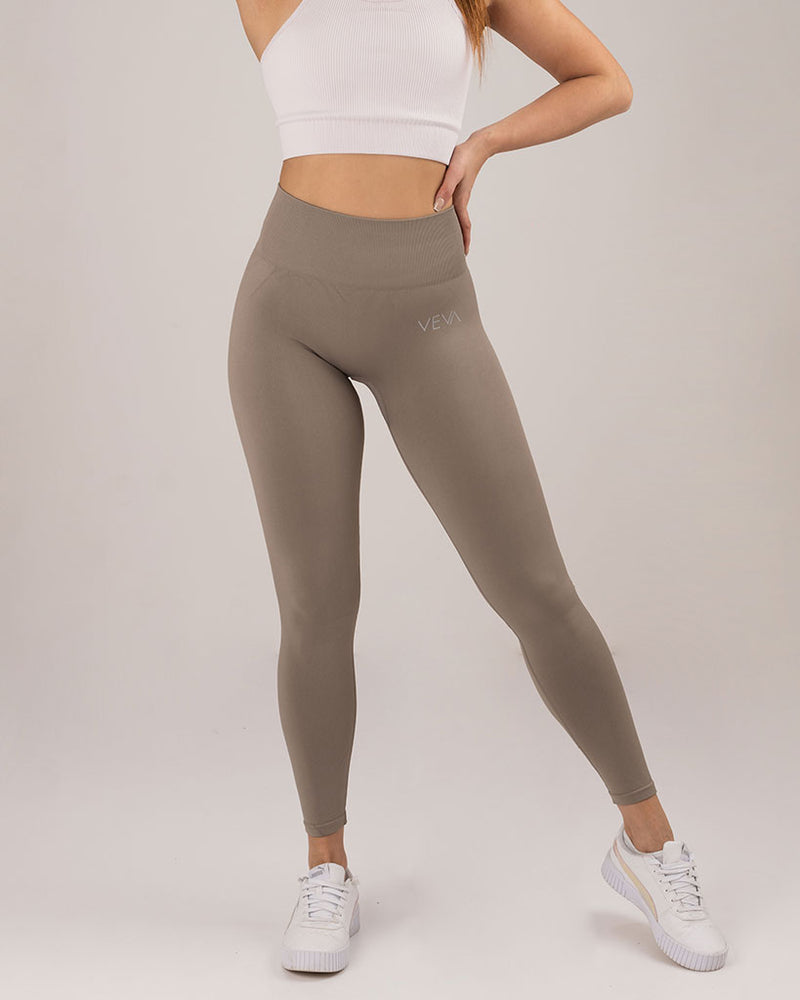 Comfort leggings taupe grey from the VEVAwear collection