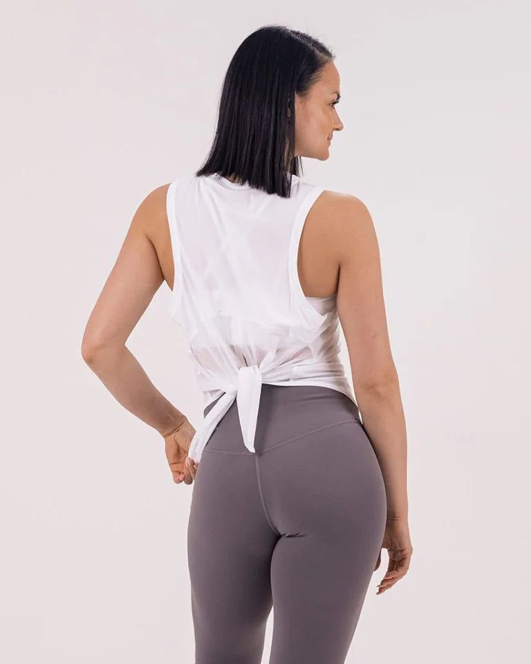 VEVAwear Casual Sleeveless Shirt Ultra White – product detail