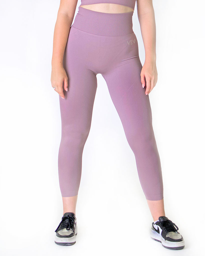 VEVAwear Confident Leggings Vintage Pink – front view