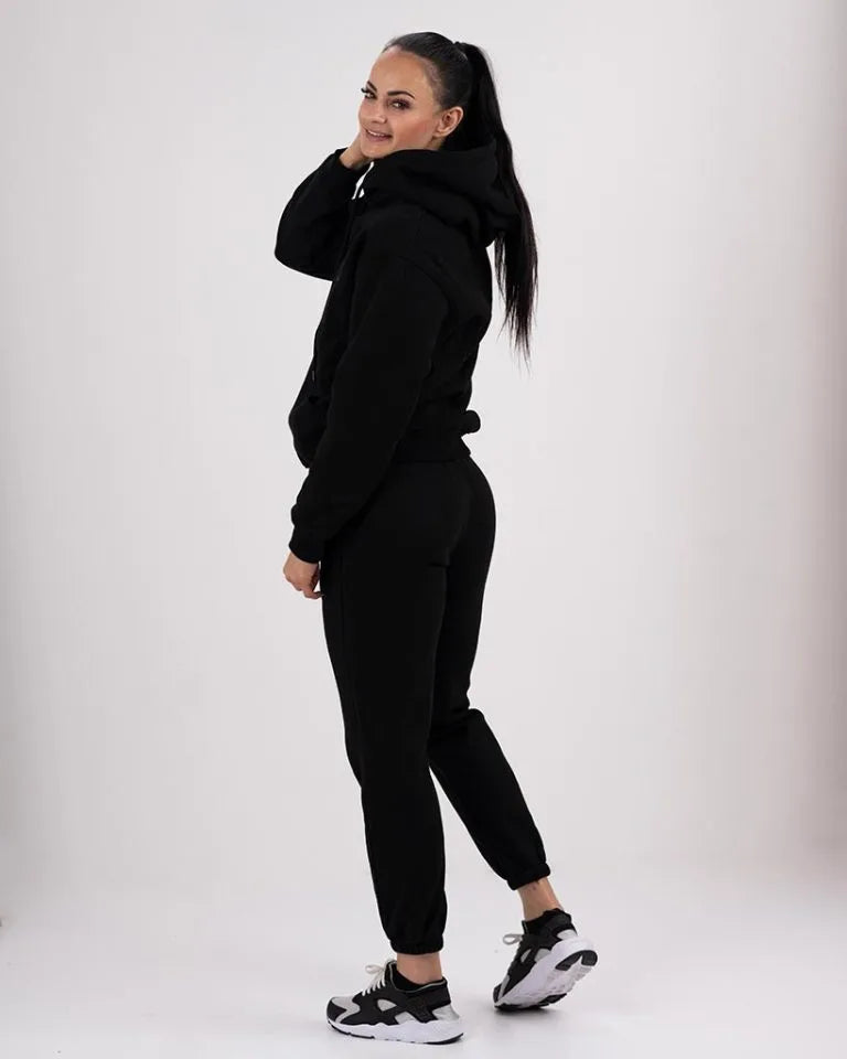 VEVAwear Soft Hoodie Mighty Black – detajl izdelka