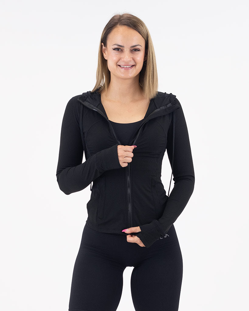 VEVAwear Feather Breathable Jacket Mighty Black – detajlni posnetek