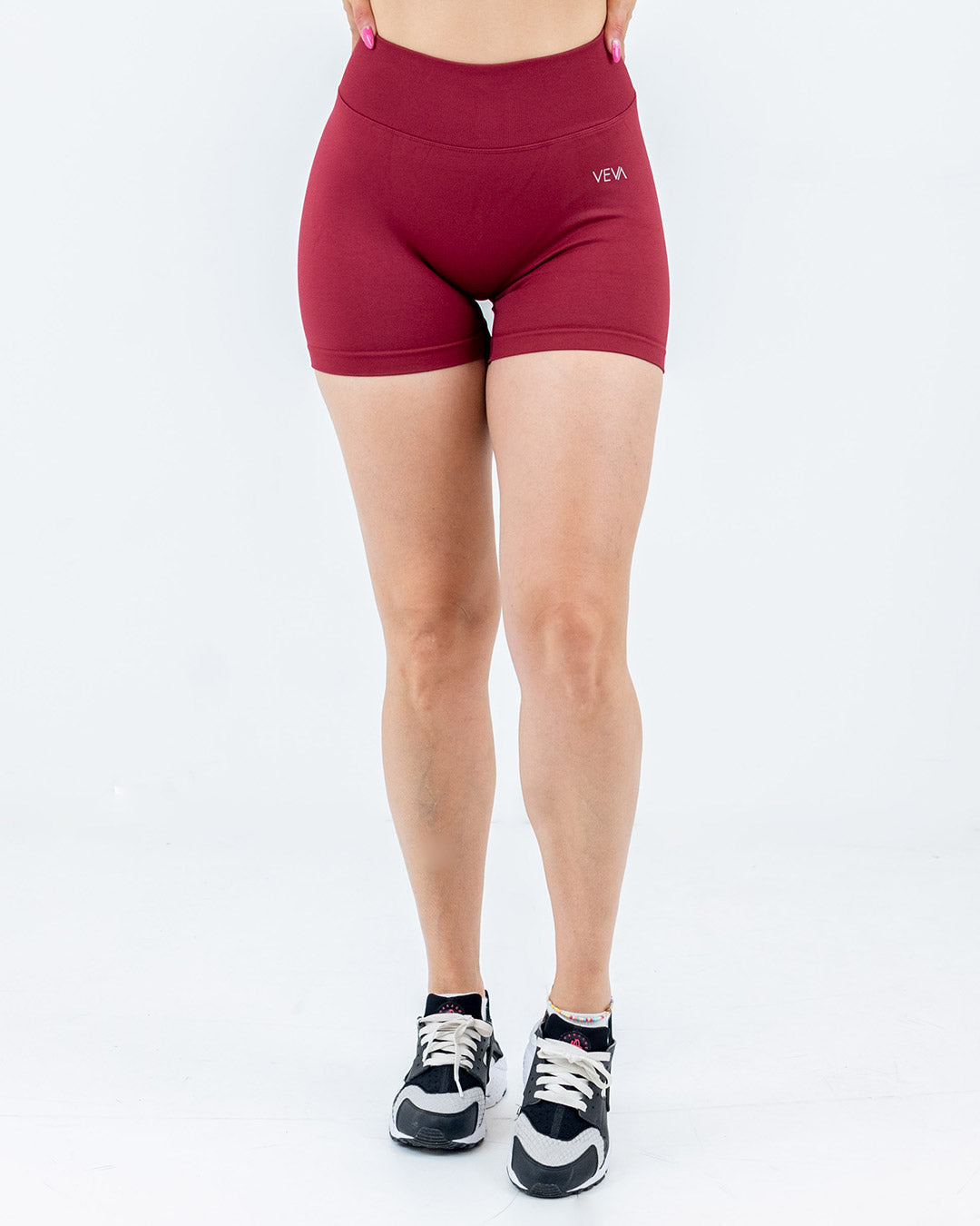 VEVAwear Shape Shorts Wine Red – front view