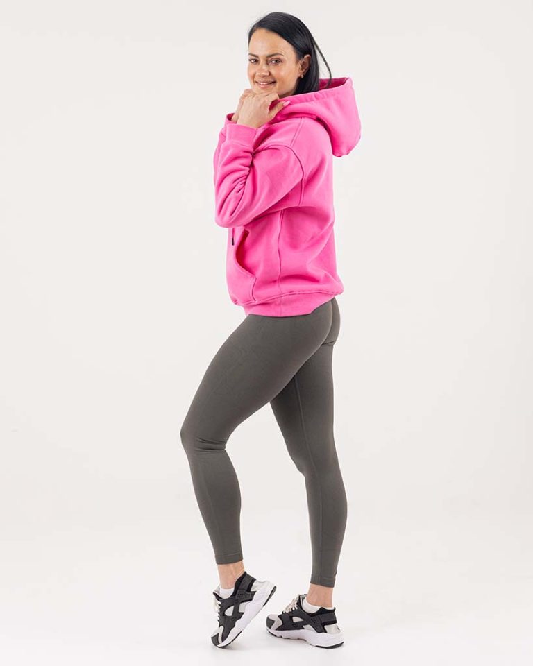 VEVAwear Soft Hoodie Energetic Pink – front view