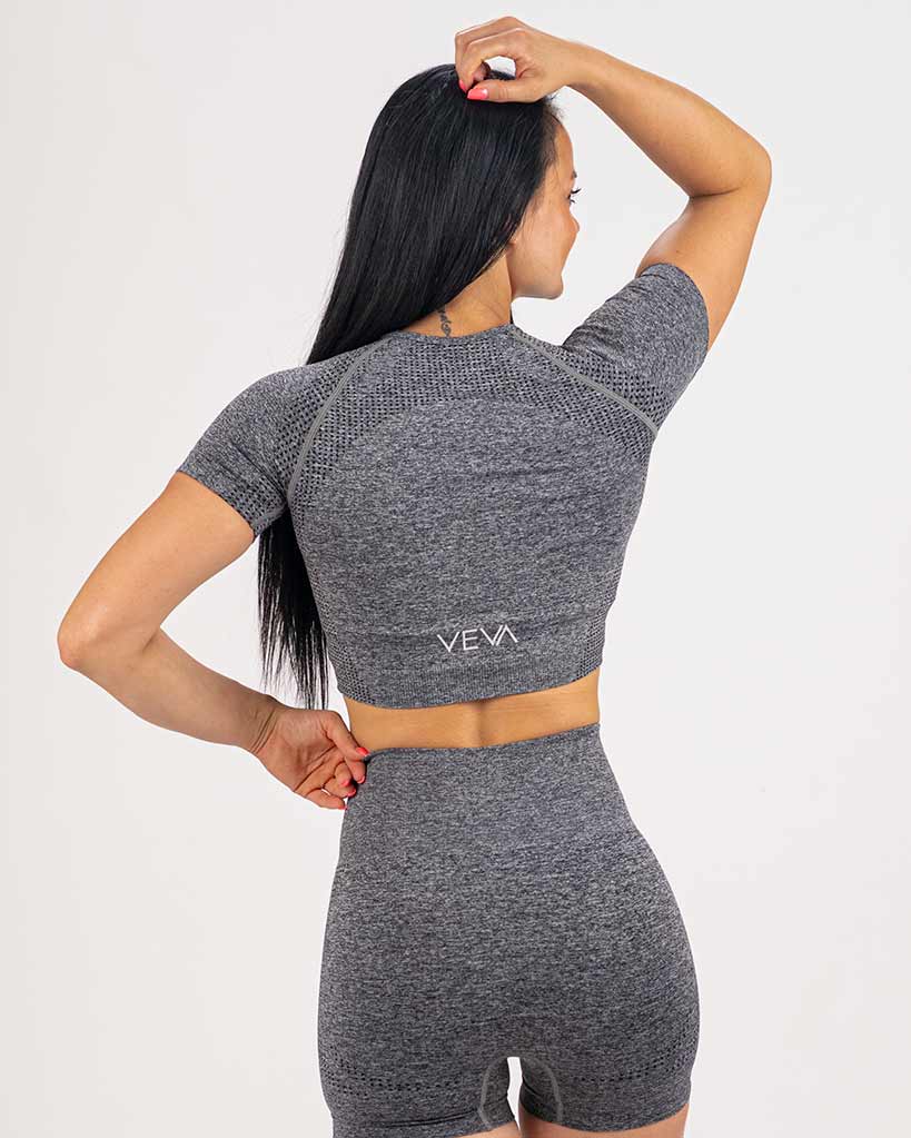 VEVAwear Active Tee T-shirt Darling Pink – side view