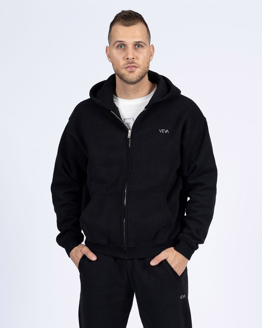 VEVAwear Soft Jacket Mighty Black – detajl izdelka
