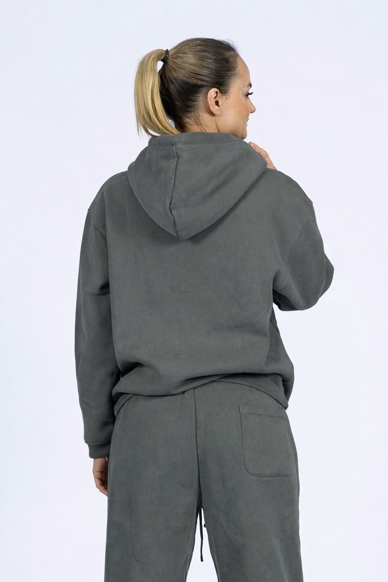 VEVAwear Soft Jacket Olive Green – pogled s strani