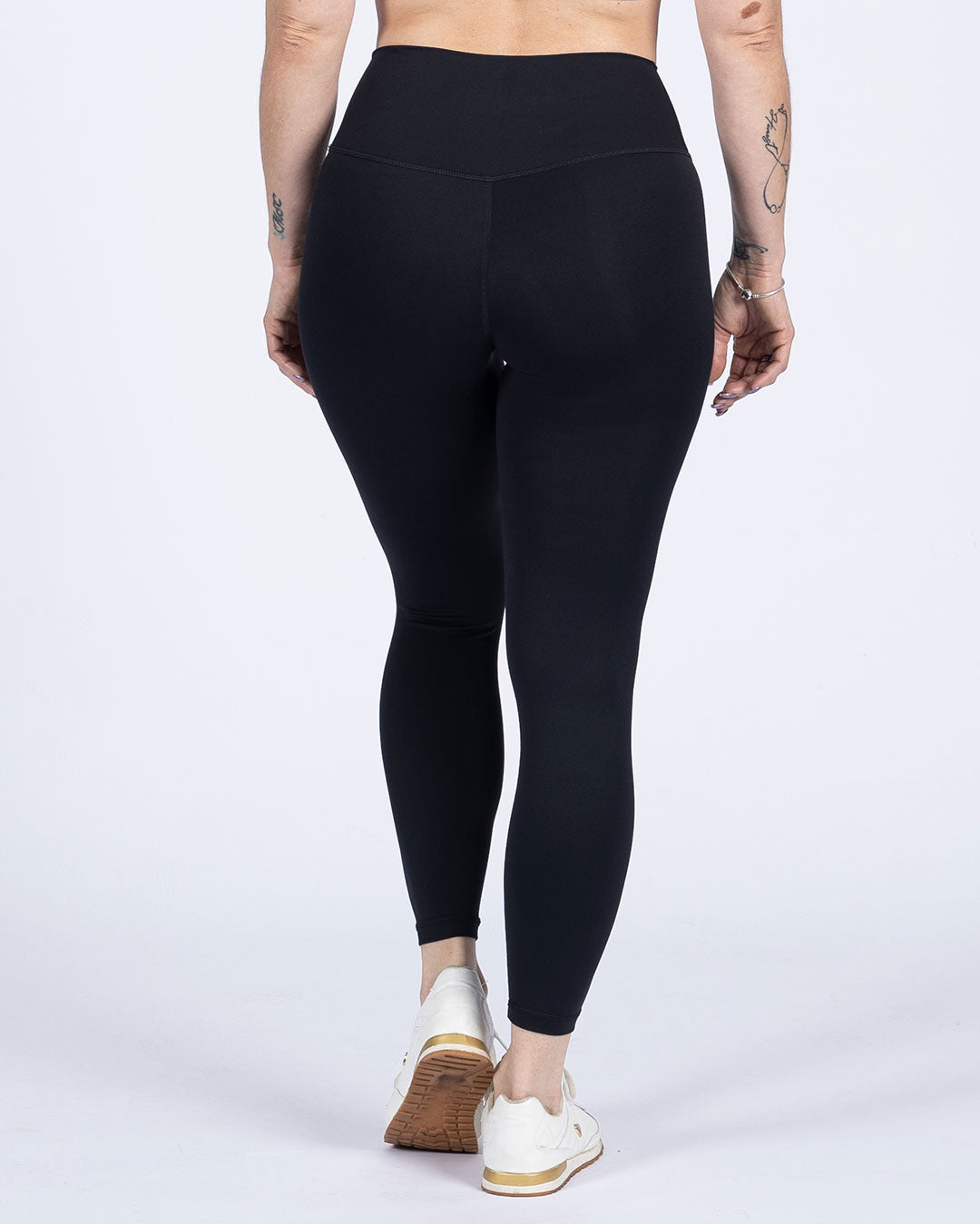 VEVAwear Feather Leggings Mighty Black – pogled zadaj