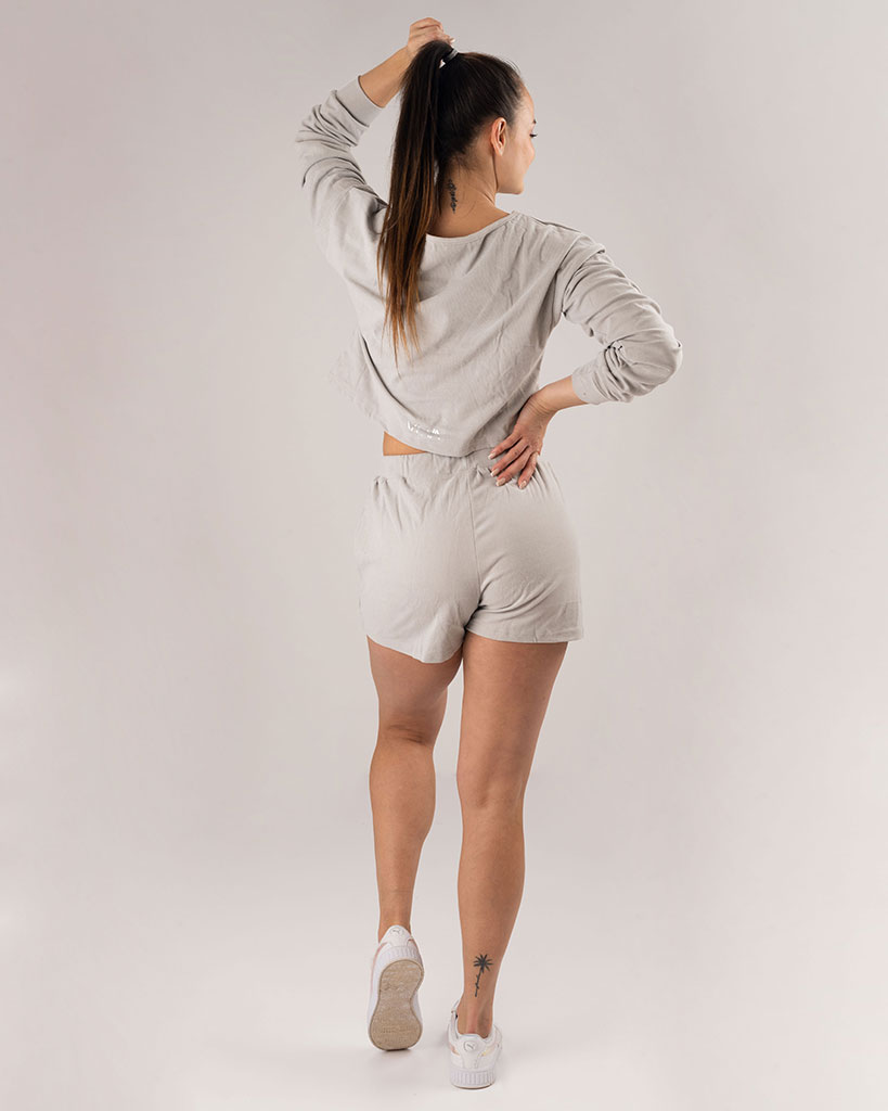 VEVAwear Super Cozy Set Pearl Grey – detajlni posnetek