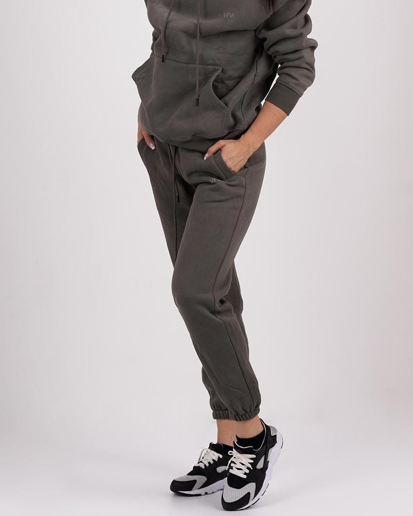 VEVAwear Soft Long Pants Mountain Grey – back view