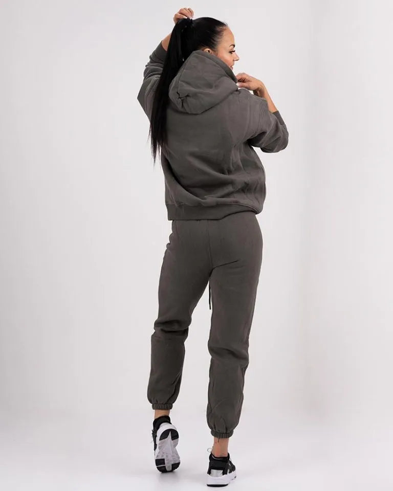 VEVAwear Soft Hoodie Mountain Grey – detajlni posnetek
