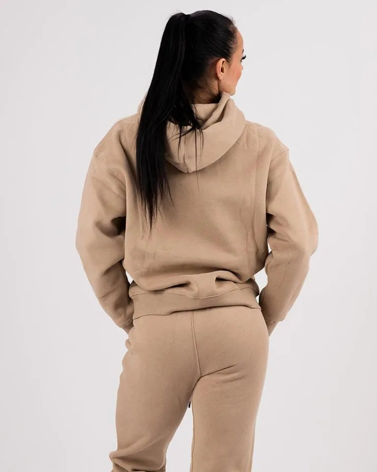 VEVAwear Soft Hoodie Sand Beige – detajl izdelka