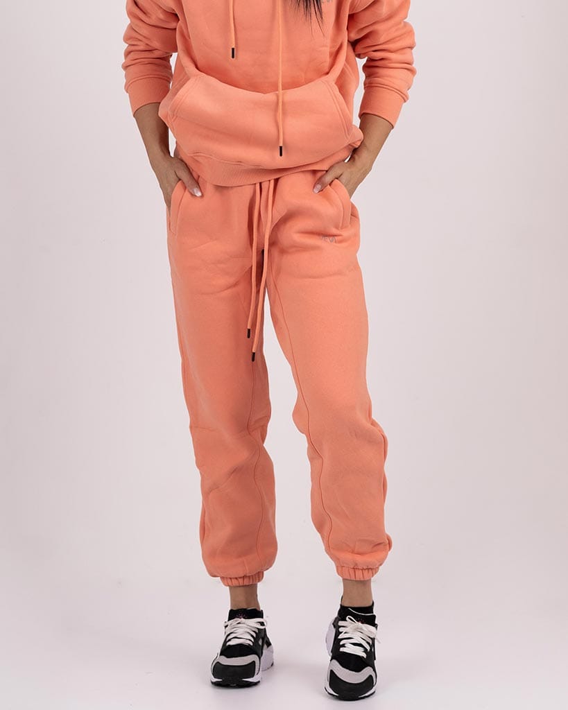 VEVAwear Soft Long Pants Peachy Orange – front view