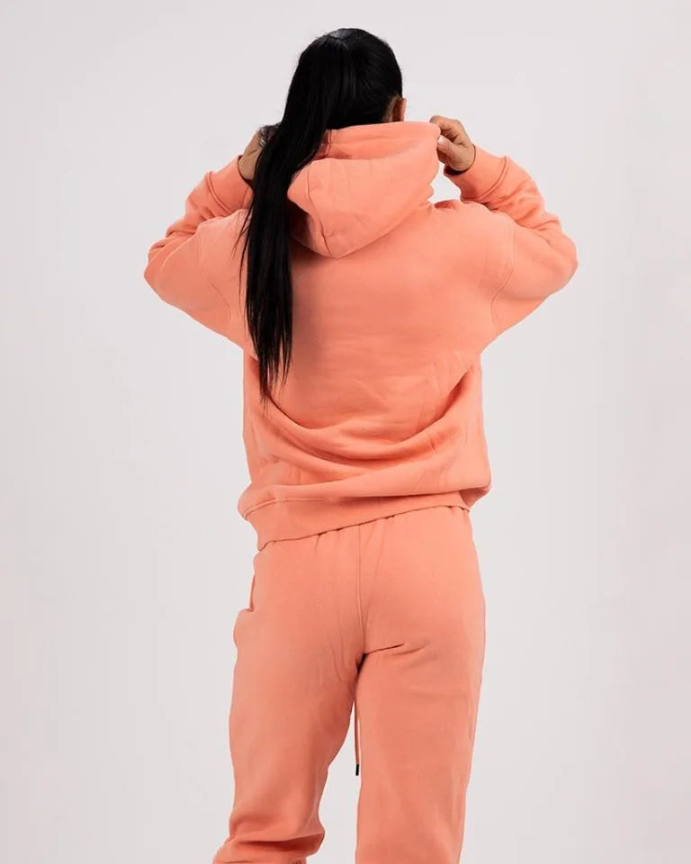 VEVAwear Soft Hoodie Peachy Orange – detajlni posnetek