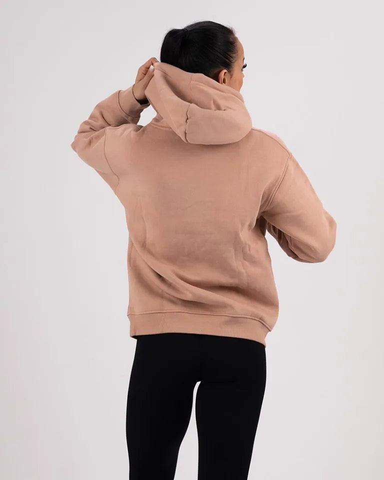 VEVAwear Soft Hoodie Sand Pink – detajlni posnetek