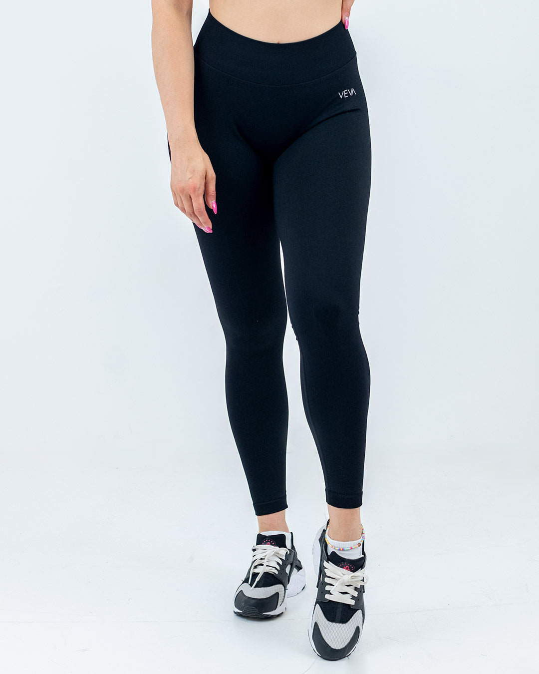 VEVAwear Shape Leggings Mighty Black – front view