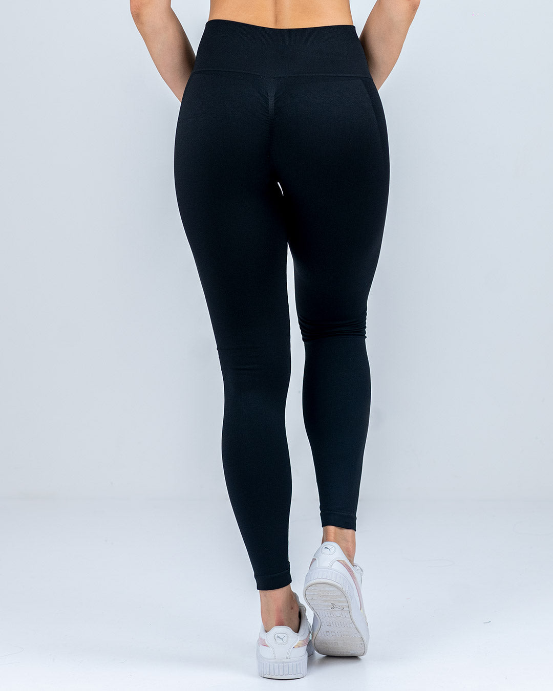 VEVAwear Confident Leggings Mighty Black – pogled zadaj
