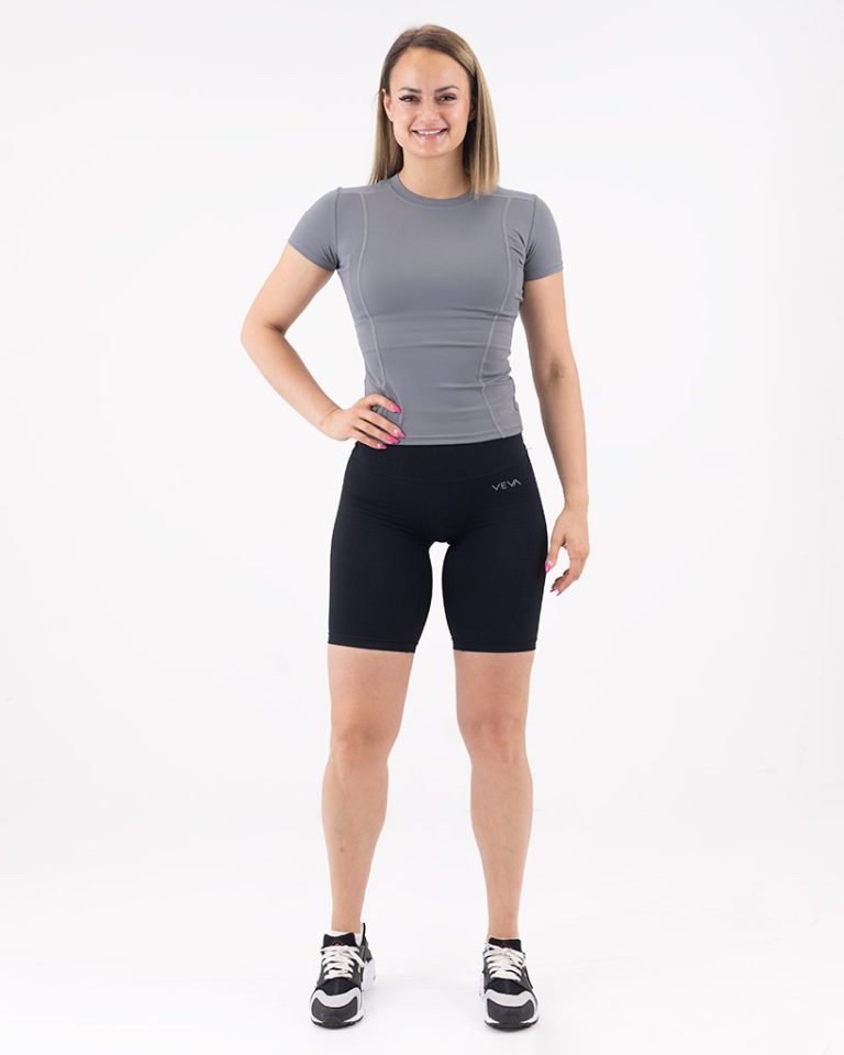 VEVAwear Feather Sports T-shirt Mountain Grey – product detail